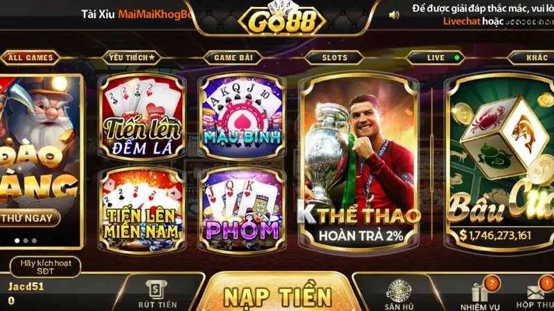Game bài đổi thưởng phong phú có mặt trên cổng game
