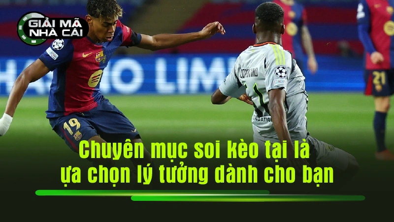 Chuyên mục soi kèo tại là lựa chọn lý tưởng dành cho bạn