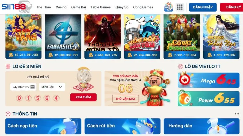 Độ tin cậy của Sin88 được xem xét như thế nào