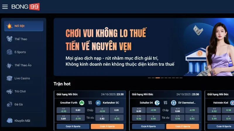 Đôi nét về nhà cái Bong99