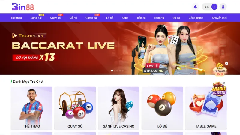 Thông tin nhà cái BIN88 – Nhà cái được cấp phép đầy đủ tại Việt Nam