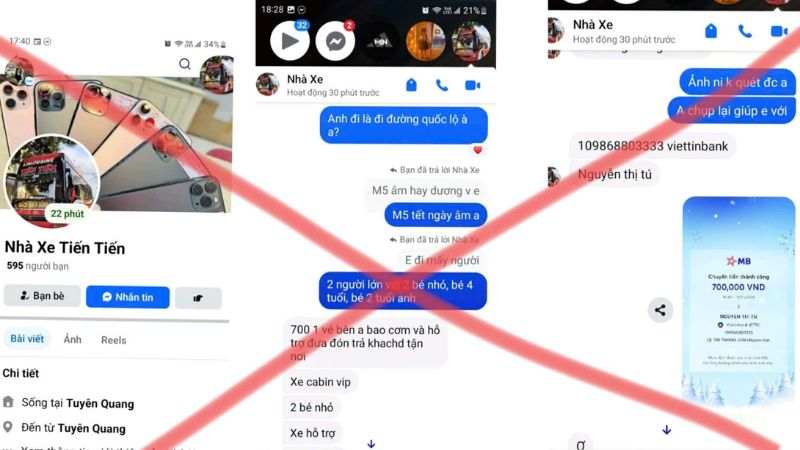 Khi Tết Nguyên đán 2026 đang cận kề, nhiều người lại rơi vào tình cảnh “tiền mất tật mang” do bị lừa đảo vé xe