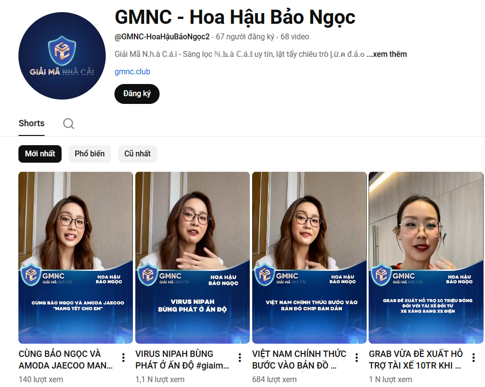 Bảo Ngọc cho rằng GMNC đang giả mạo mình