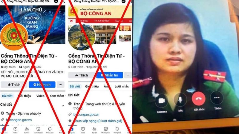 Hướng dẫn nhận diện các trang công an và cuộc gọi lừa đảo