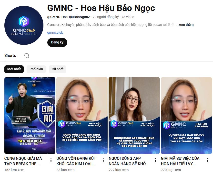 GMNC tận dụng deepface để đưa thông tin đến người dân