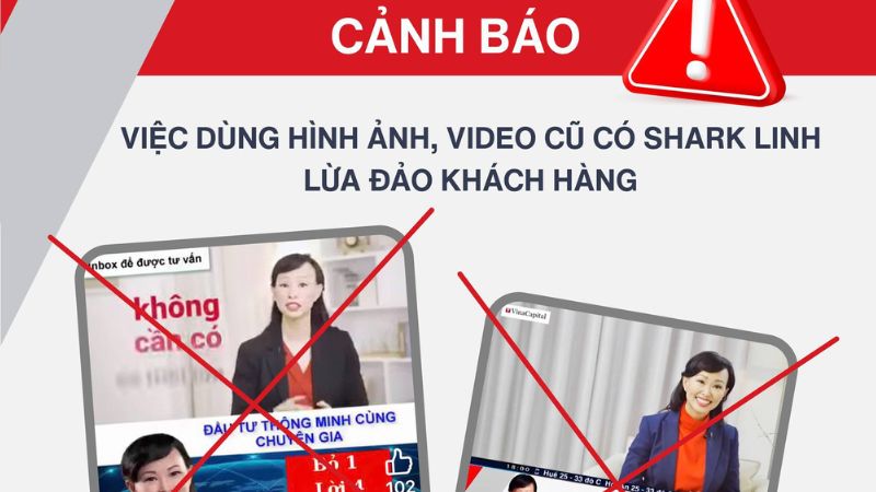 mạo danh Shark Linh và VinaCapital