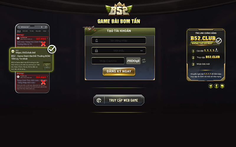 B52Club thuộc nhóm thương hiệu uy tín nhất