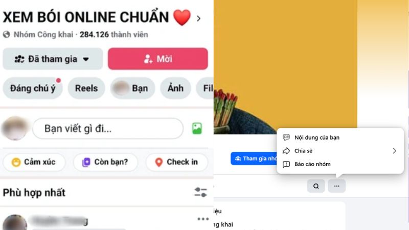 Các bước báo cáo trang lừa đảo tâm linh trên nền tảng Facebook và TikTok