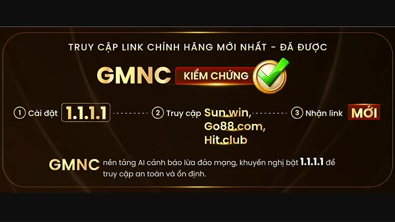 GMNC là nơi chuyên check link chính hãng, phân biệt trang thật giả nhanh chóng
