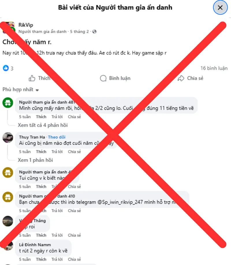 Trường hợp giả bộ hỏi han nhằm gây tâm lý e ngại cho người mới