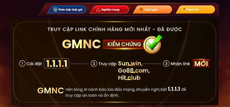 Cập nhật link Hit, Sun,... chính hãng mới nhất tại GMNC