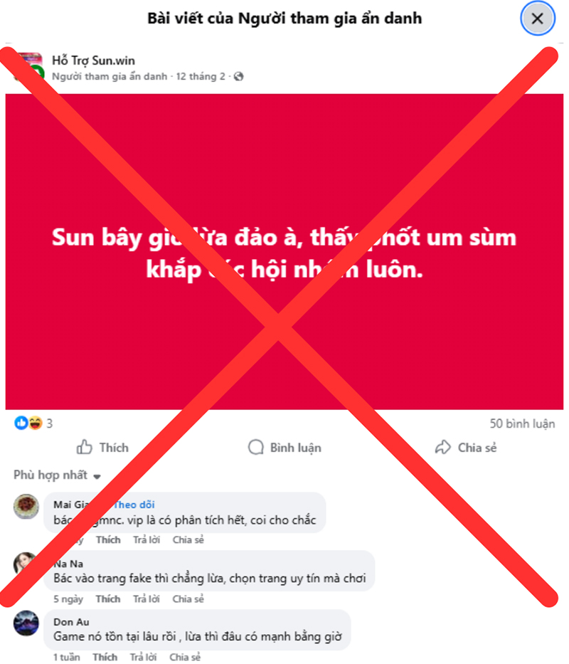 Có rất nhiều bài phốt vô căn cứ được treo rất lâu trên hội nhóm