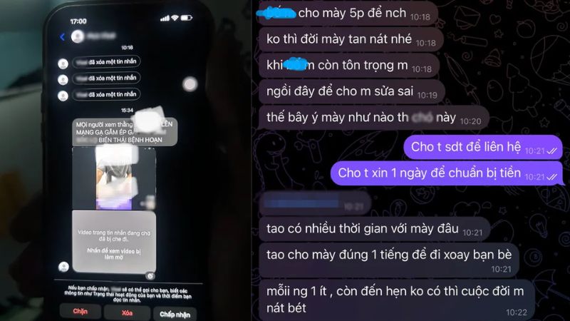 Từ quy trình từ kết bạn đến tống tiền bằng video nhạy cảm