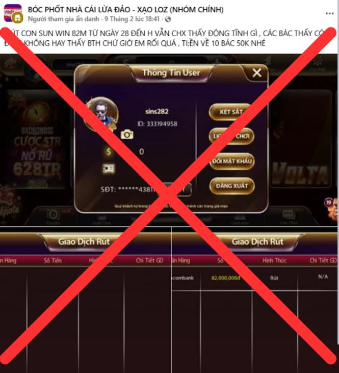 Go88 cũng bị bôi xấu với bằng chứng bịa đặt