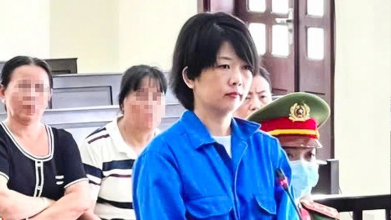 Hình ảnh bị cáo Hằng trong vụ lừa đảo “hụi ma” 4 tỷ đồng