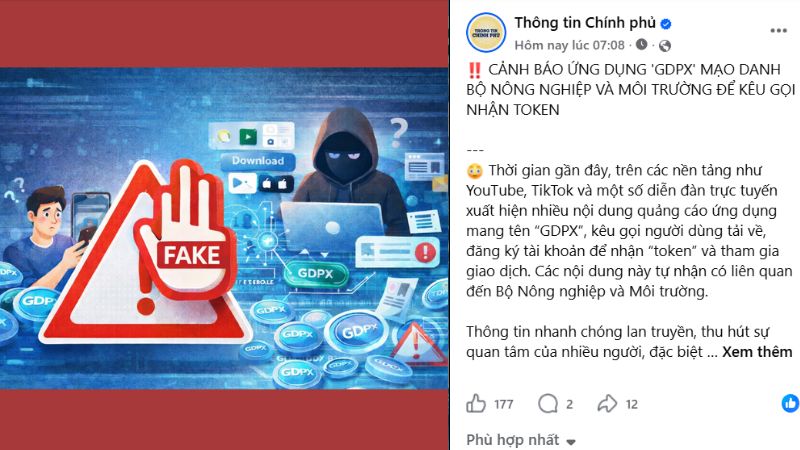 Cảnh báo từ các cơ quan chức năng về tính phi pháp của dự án GDPX