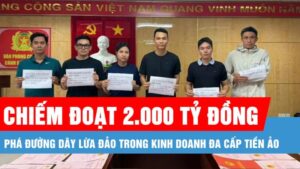 lừa đảo 2.000 tỷ đồng qua dự án tiền ảo DRK