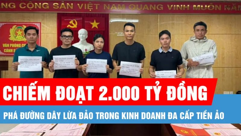 lừa đảo 2.000 tỷ đồng qua dự án tiền ảo DRK