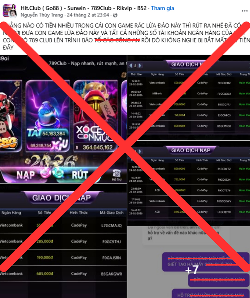 Hết chửi rồi lên bốc phốt, một trò thường gặp với mục đích tạo sự sợ hãi và kéo khách sang trang khác